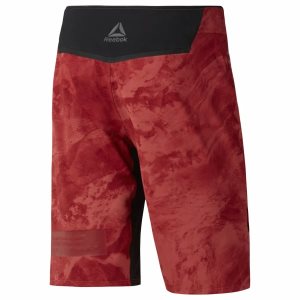 Reebok Combat Prime MMA Kurze Hose Herren - Rot - DE 150-ORF